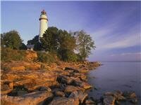 Pointe Aux Barques Lighthouse, Lake Huron, Michigan