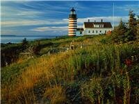 Sunrise at Quoddy Head Lighthouse, Lubec, Maine