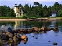 Bette Grise Lighthouse, Lake Superior, Upper Peninsula, Michigan