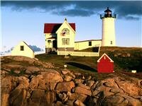 Nubble Lighthouse, Cape Neddick, York, Maine