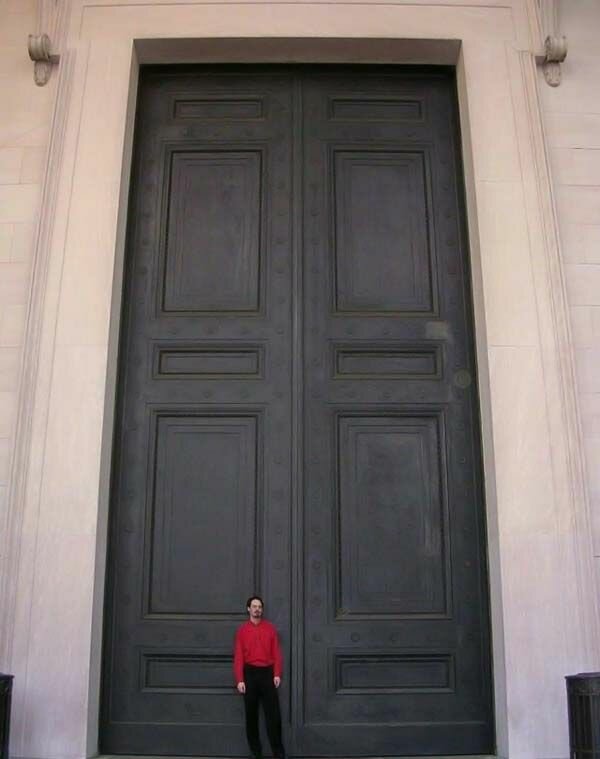 gigantic door