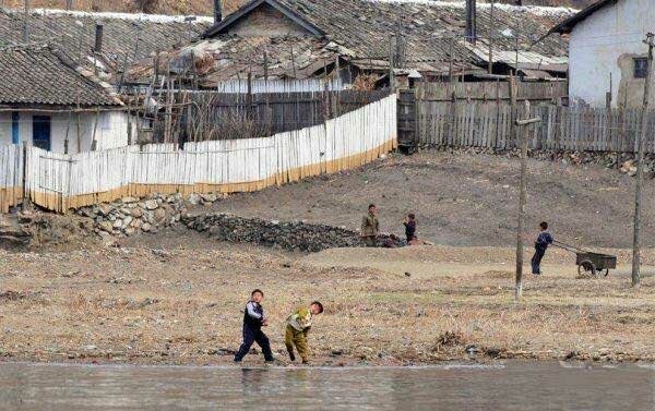 North Korea village